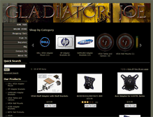 Tablet Screenshot of gladiatorjoe.com